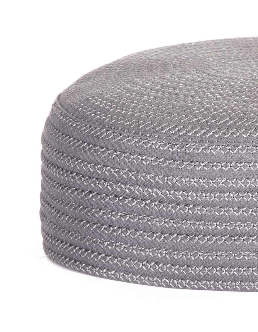 GREY BLENDED MEN CAP | JJ-CAP-0004-R19
