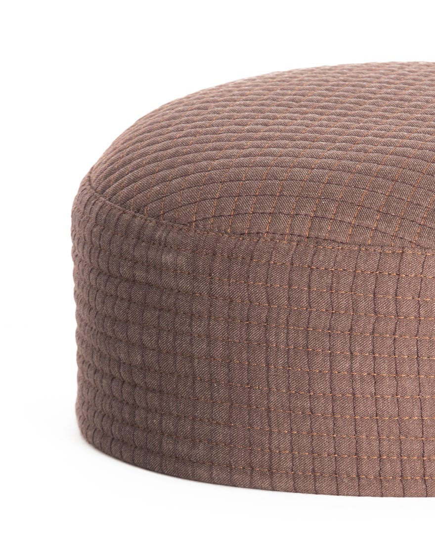 CHOCOLATE BROWN BLENDED MEN CAP | JJ-CAP-0005-R41