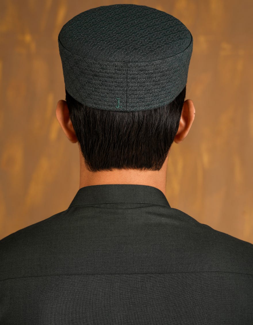 GREEN BLENDED MEN CAP | JJ-CAP-0045-R2