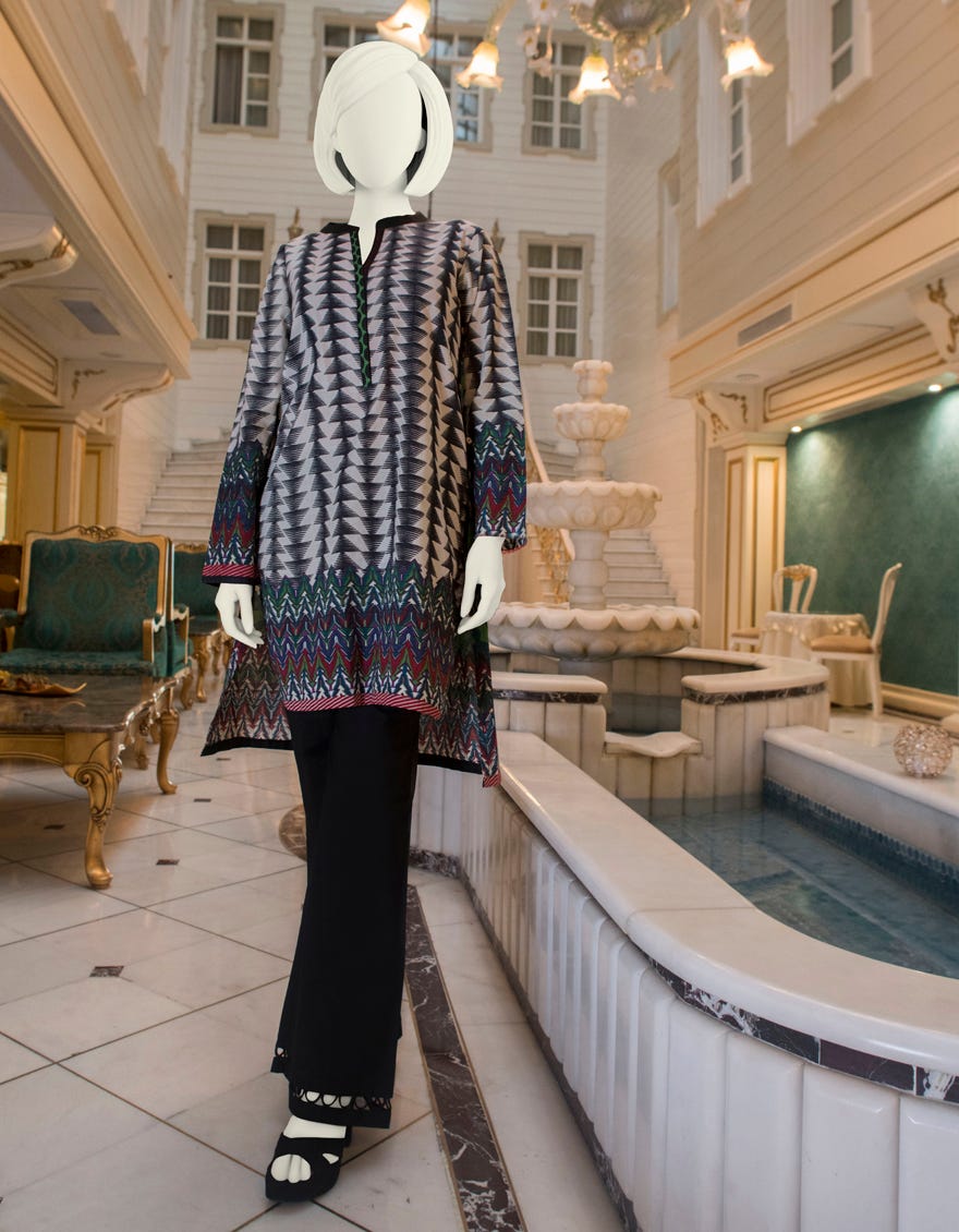 JLAWN-S-JST-20-1605 Kasuri Ikat