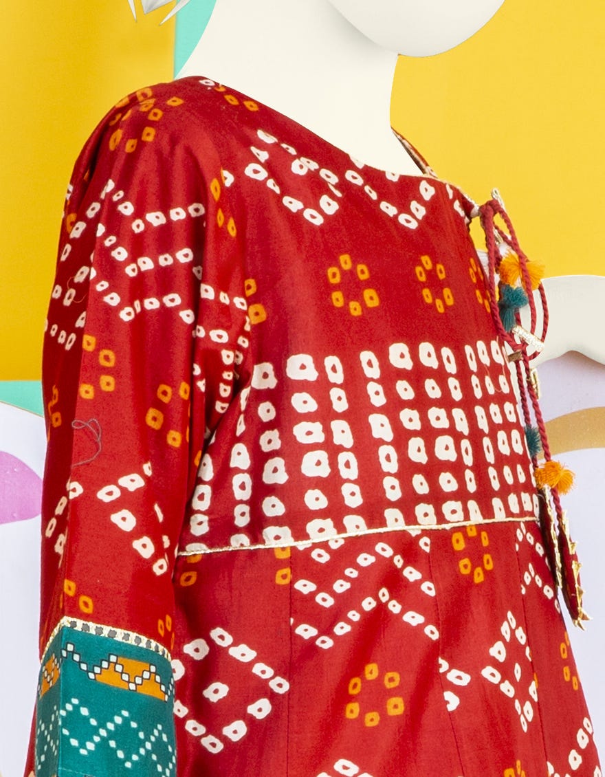 JGLK-S-20-2506 FB/Red Chunri