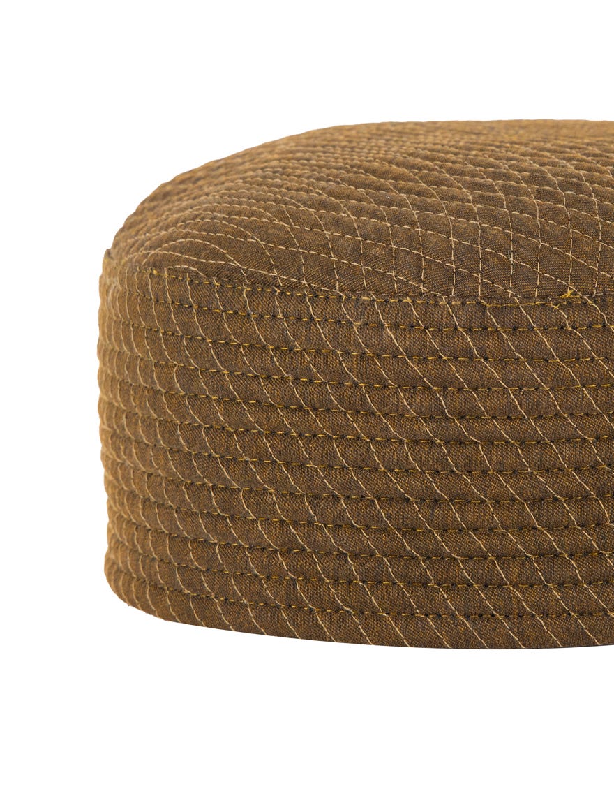 CHOCOLATE BROWN BLENDED MEN CAP | JJ-CAP-20018-R2