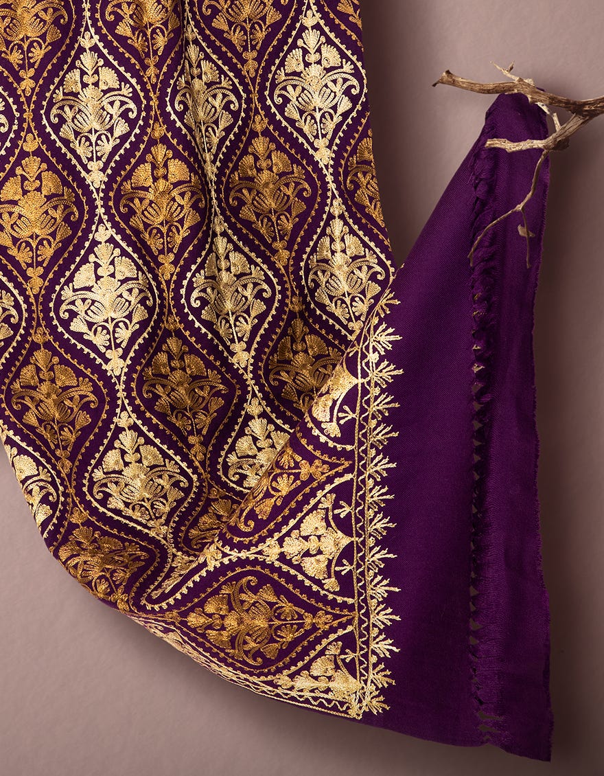 Purple Stole | Jsh-Shw-21-0028