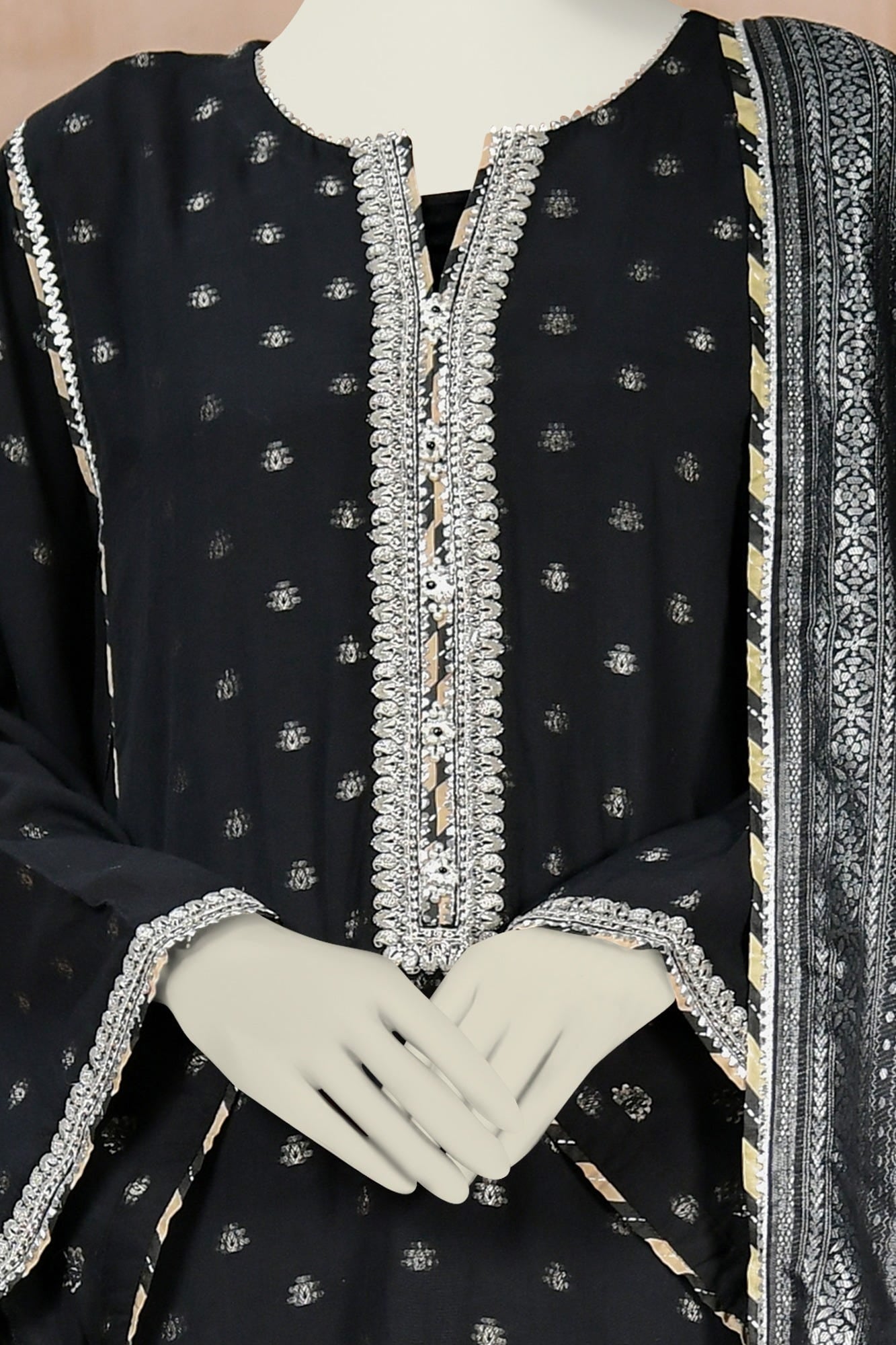 black-jacquard-unstitched-3pc-ccw-3psu-s-22-059