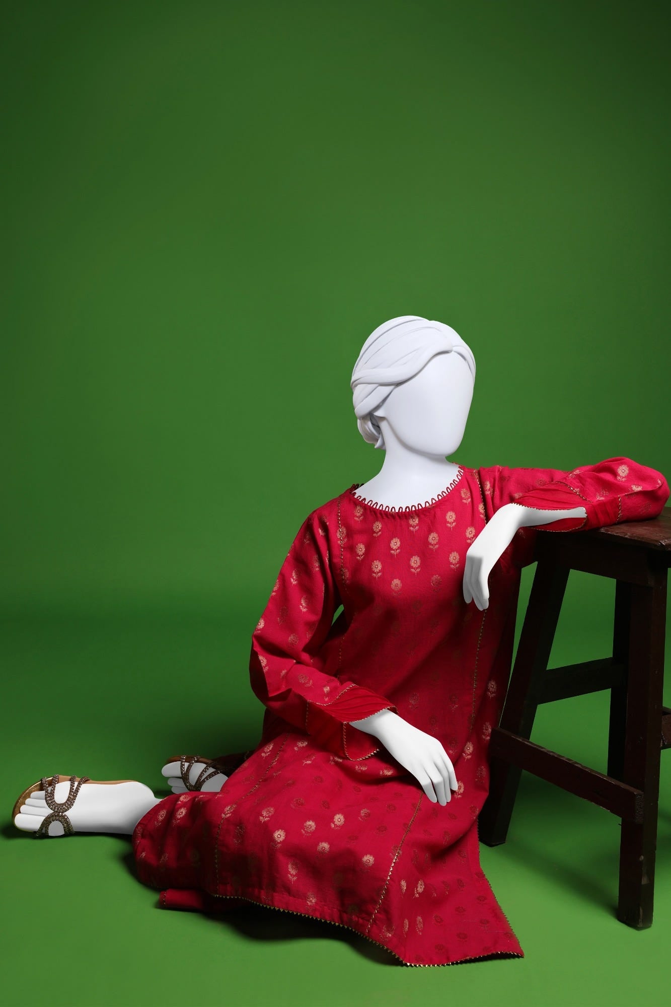 PINK JACQUARD 2PC STITCHED | CCW-2PS-ST-S-22-2041 AUSTIN