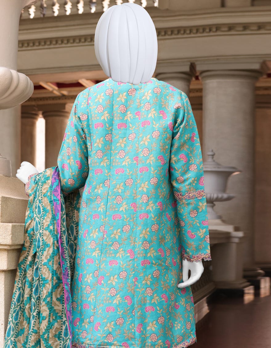 PURPLE-FEROZI CAMBRIC 2PC UNSTITCHED | JJLS-W-JW2-22-7041 FB