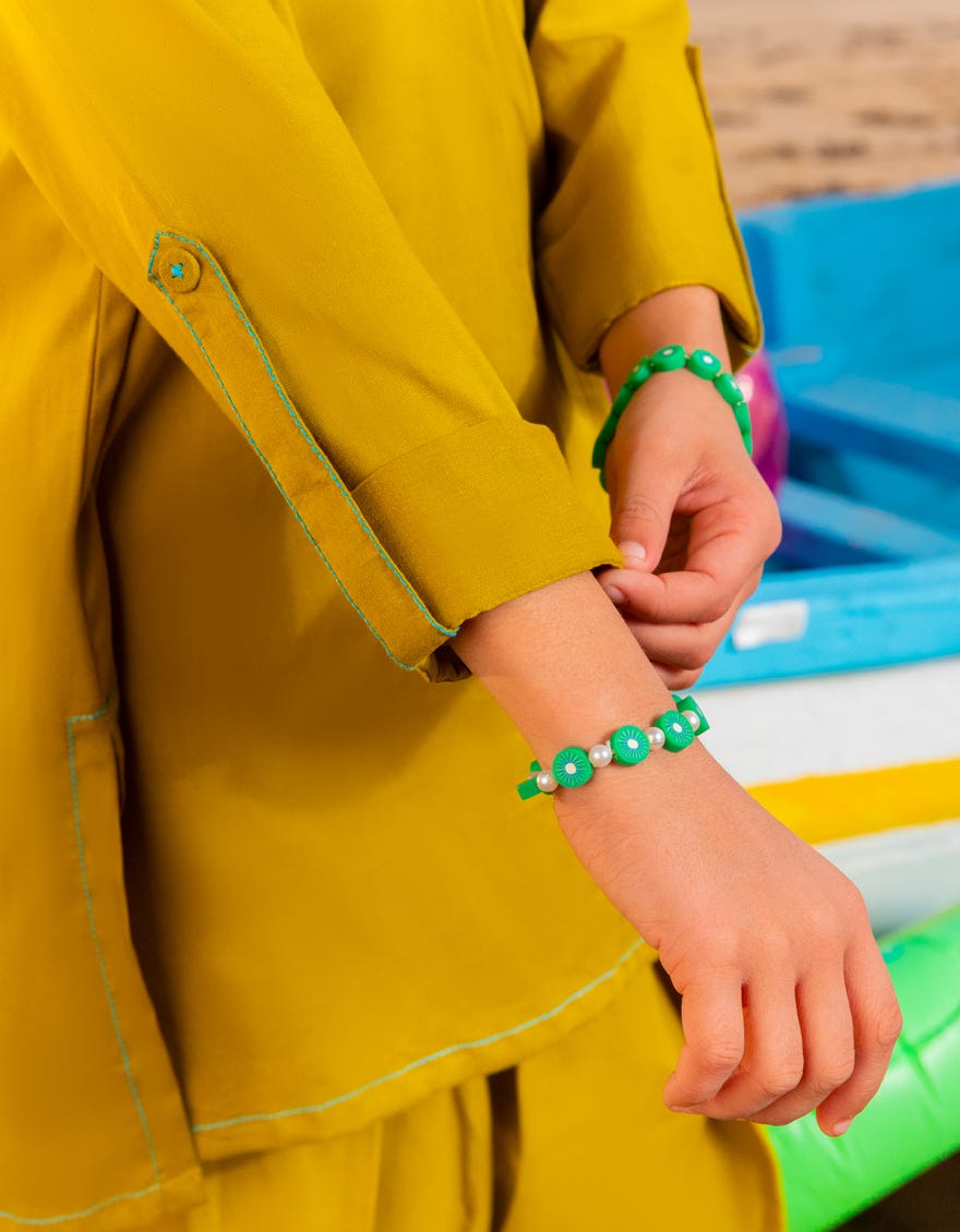 GREEN LAWN DYED 2PC | JGKL-S-JGST-25-5645