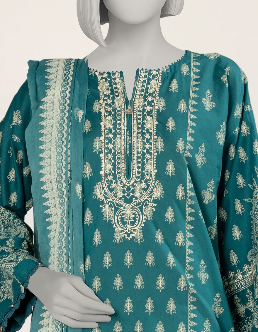 teal-embroidered-cambric-3pc-stitched-jl25970s