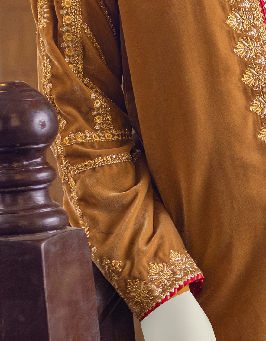 golden-beige-velvet-kurti-jjlk-w-jws-22-3064