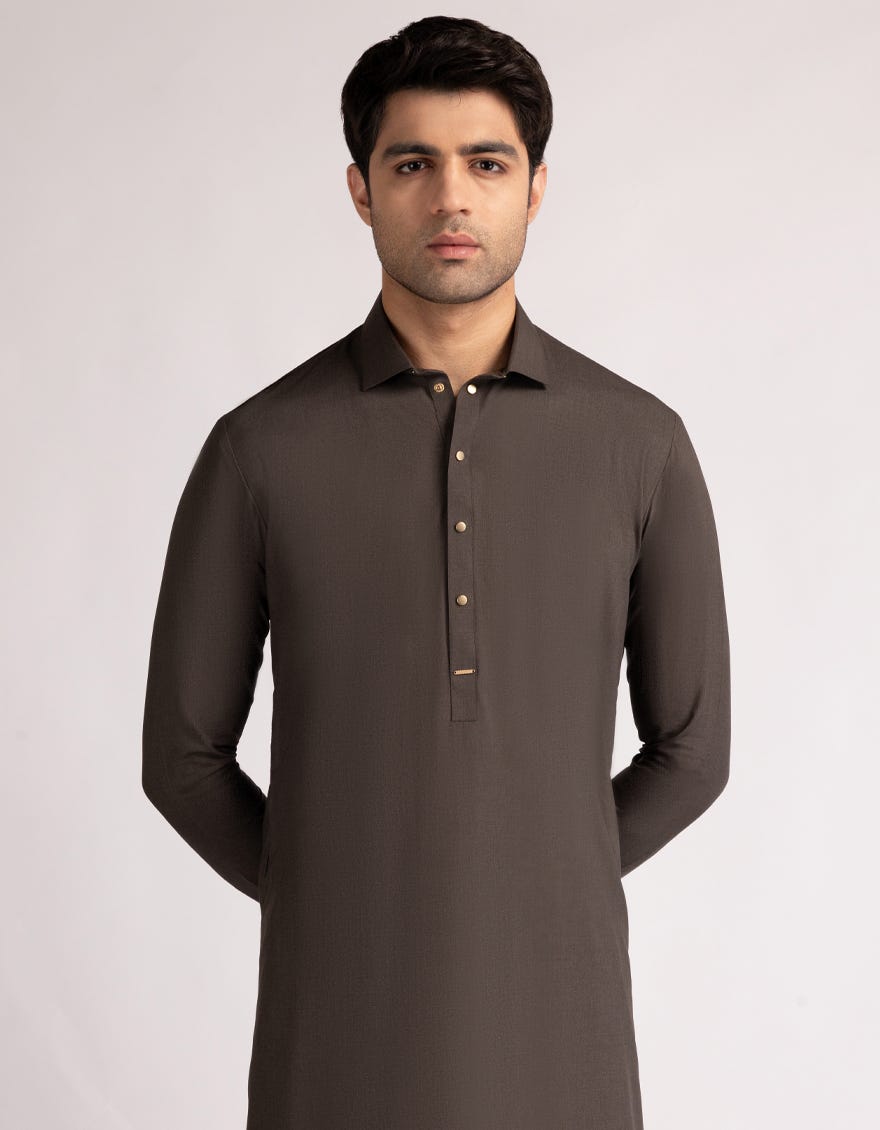 dark-brown-casual-kameez-shalwar-jjksa33618