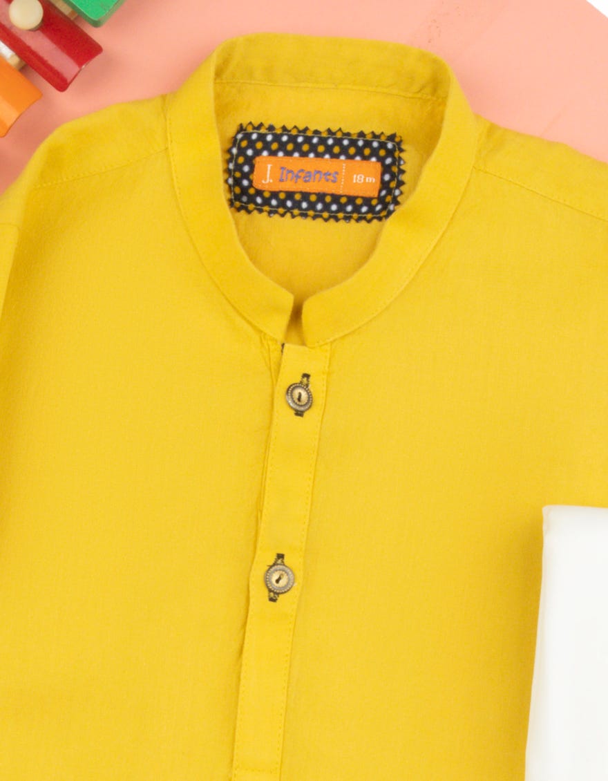 YELLOW BUNNAT KAMEEZ SHALWAR | JJIKS-A-35866