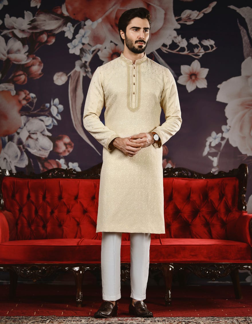 FAWN JAMAWAR SPECIAL KURTA | JJK-SP-36867