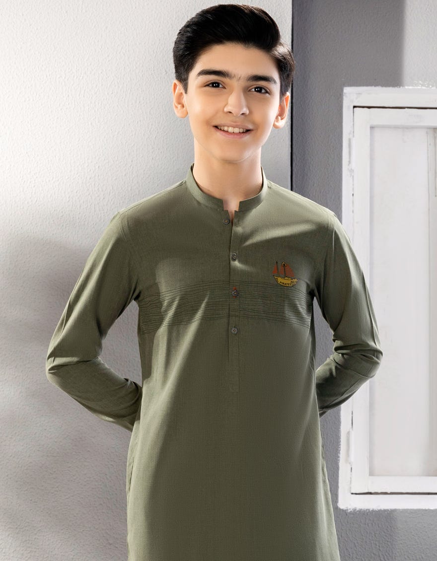 green-blended-kurta-pajama-jckp-s-38639