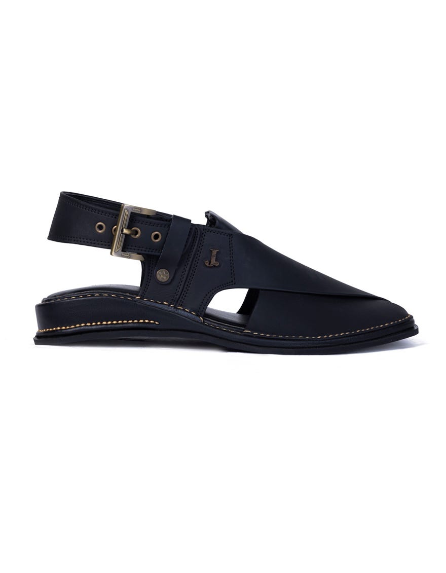 matt-black-peshawari-chappal-jjfw-jpc-4005