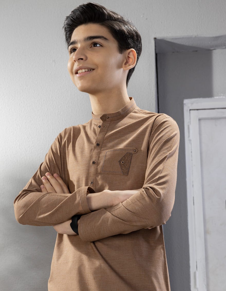 brown-blended-kameez-shalwar-jcks-a-46026