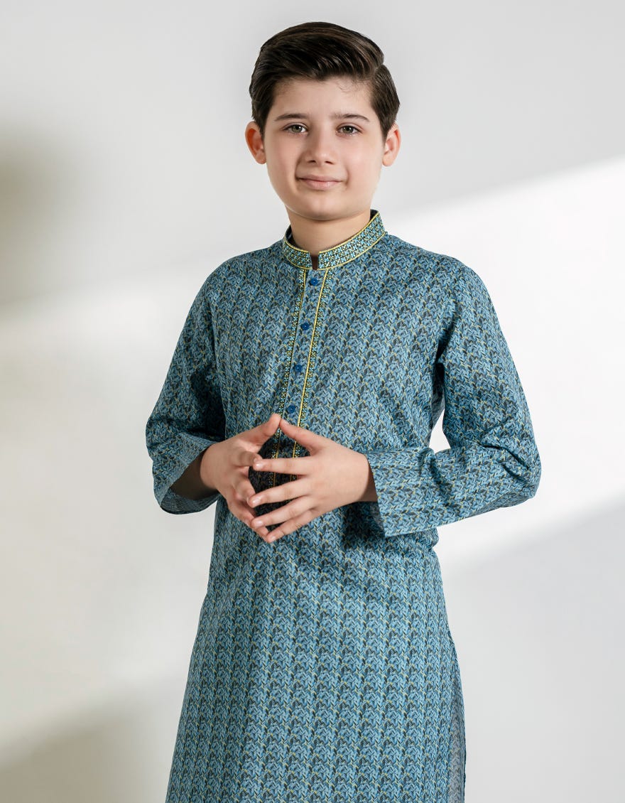 blue-cotton-printed-kurta-jcks46771