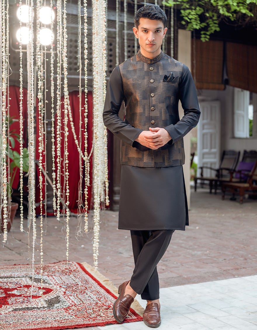 COFFEE WAISTCOAT | JJVC-A-48164