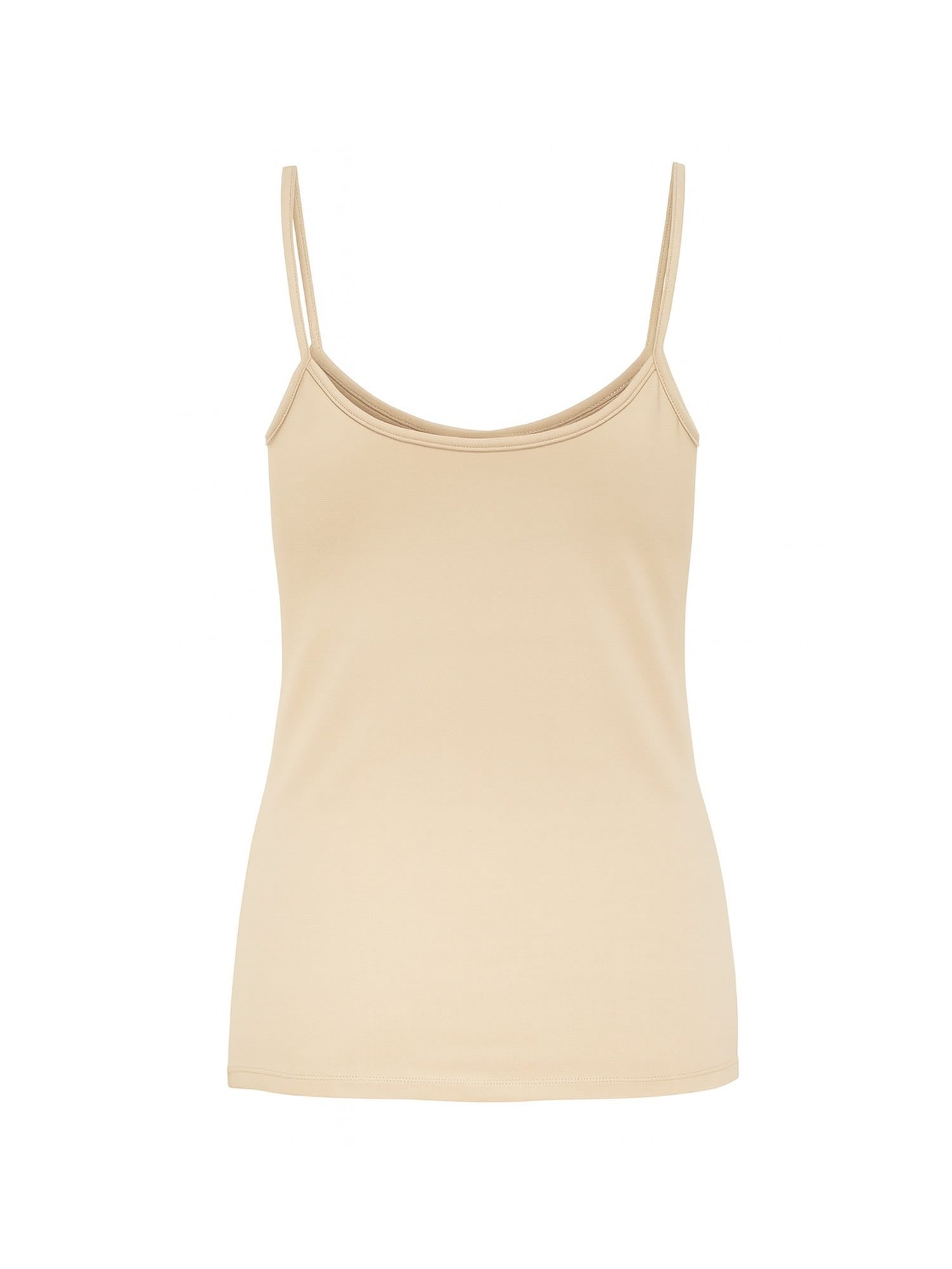 beige-lycra-jersey-tank-top