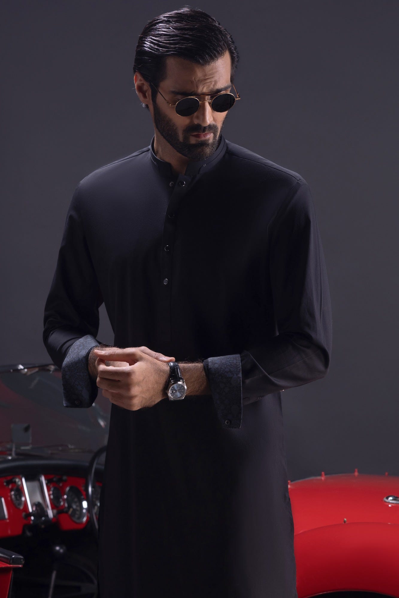 ecuador-black-cotton-kurta-trouser