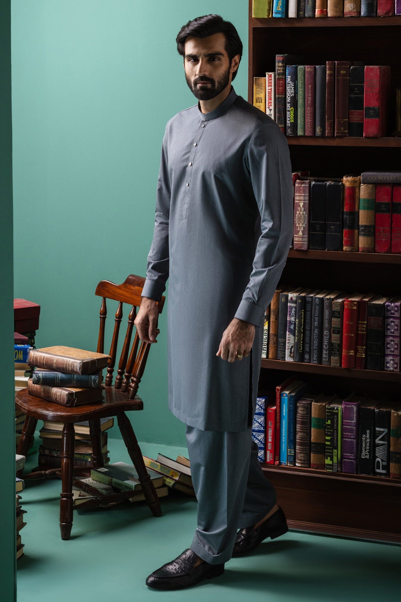 germany-carbon-grey-blended-kameez-shalwar