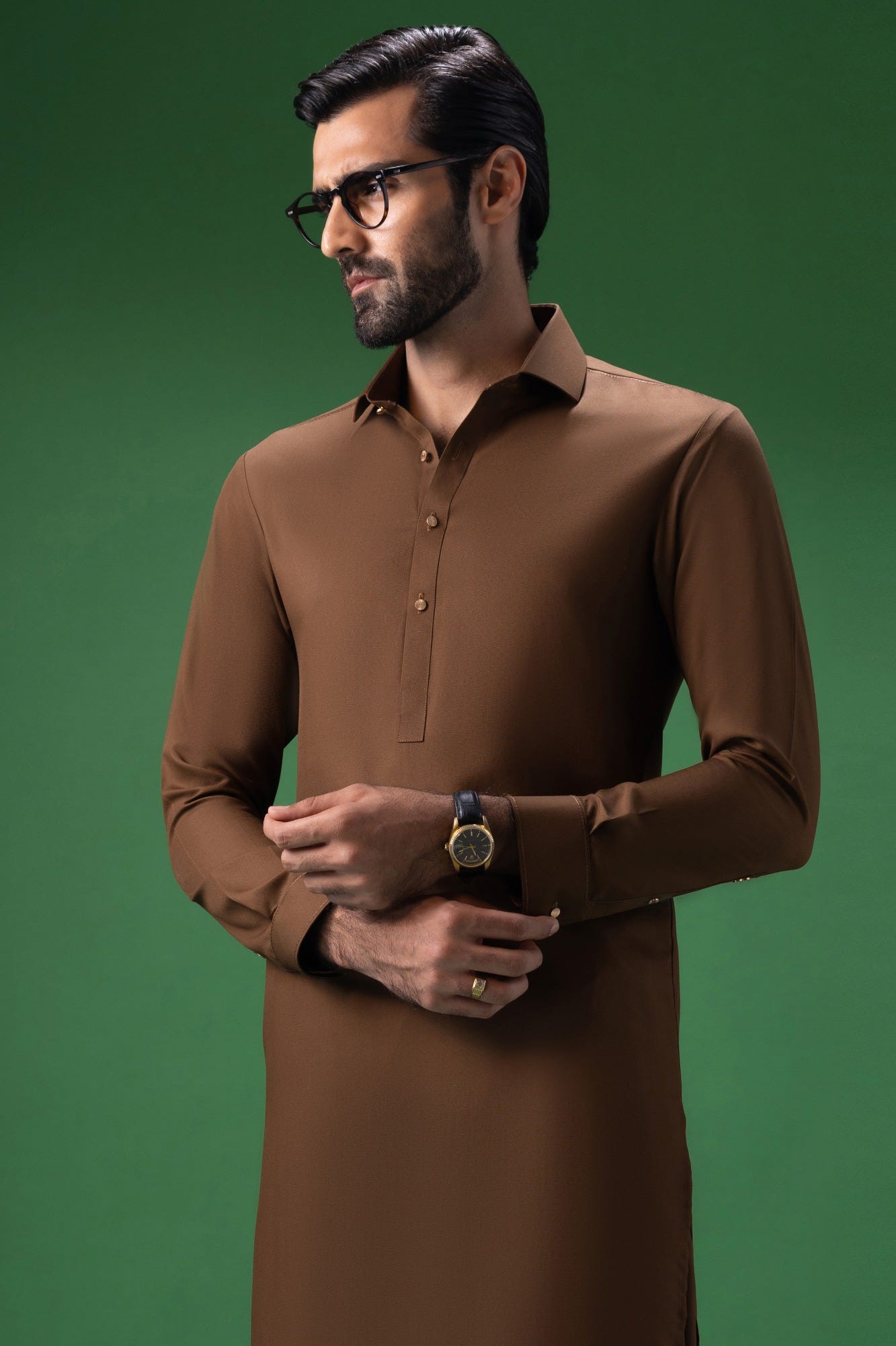 arizona-brown-blended-kameez-shalwar