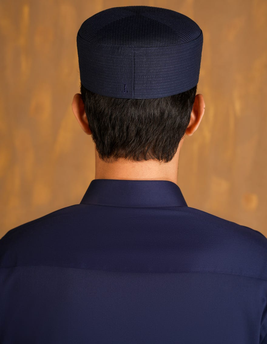 BLUE BLENDED MEN CAP | JJ-CAP-0001-R80