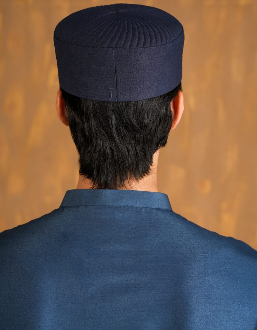 BLUE BLENDED MEN CAP | JJ-CAP-0002-R111