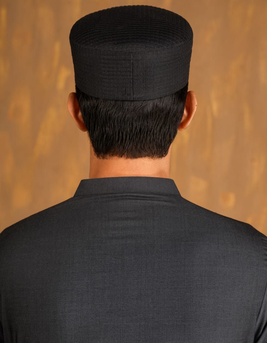 BLACK BLENDED MEN CAPS | JJ-CAP-0005-R64