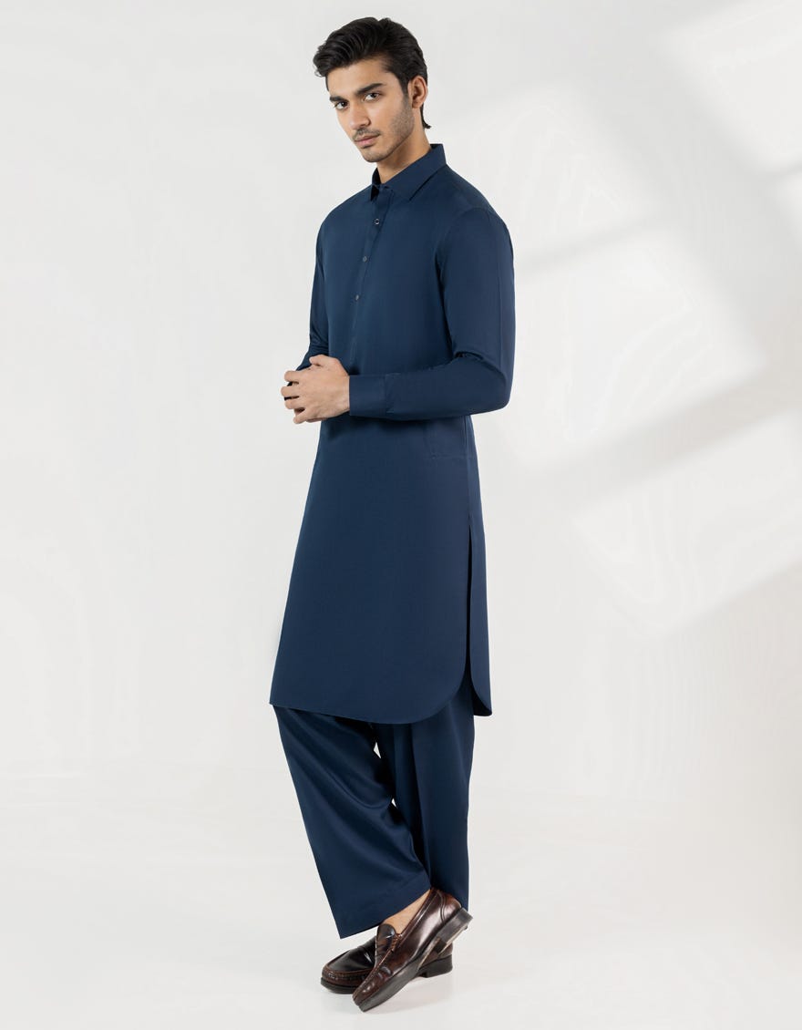 navy-blue-blended-casual-kameez-shalwar-jjksa33387