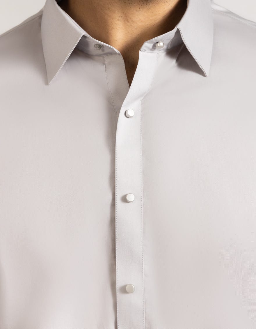 ASH GREY COTTON CASUAL KAMEEZ SHALWAR