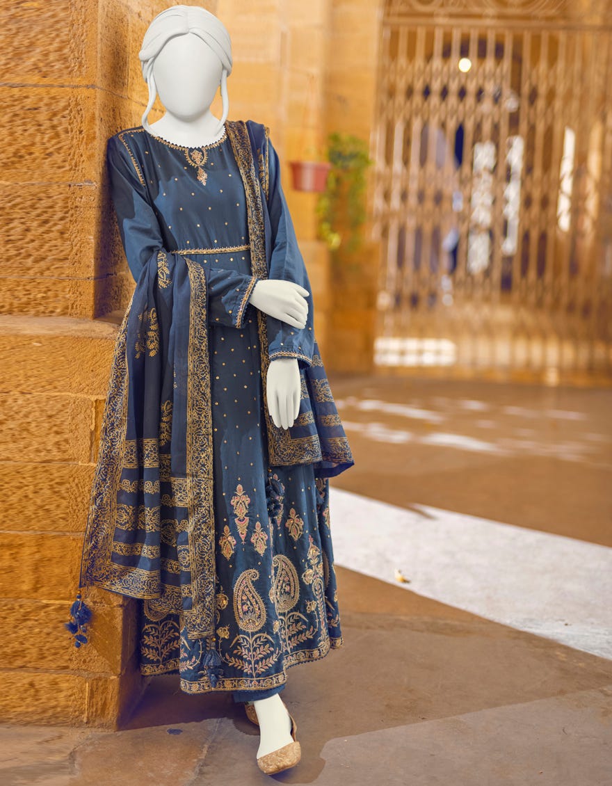 teal-cotton-3pc-stitched-jjpw-w-jps-22-3948