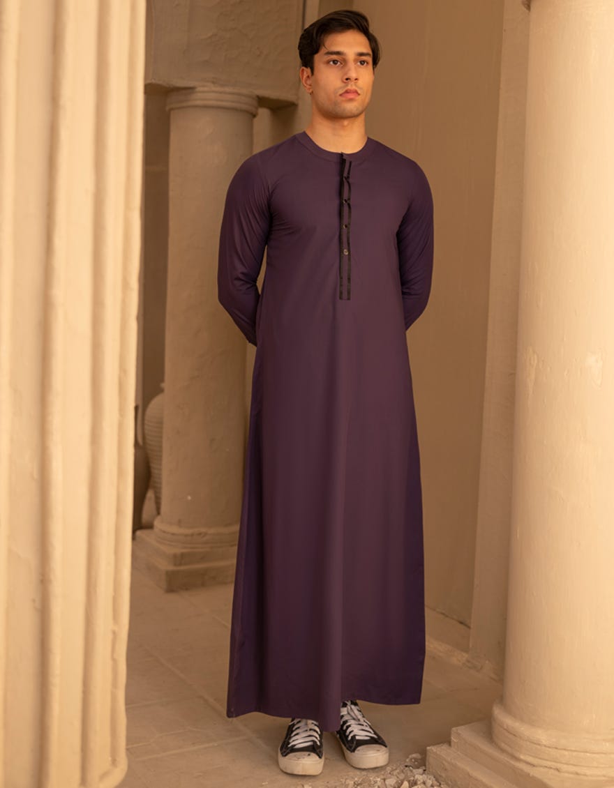 PURPLE PLAIN JUBBA