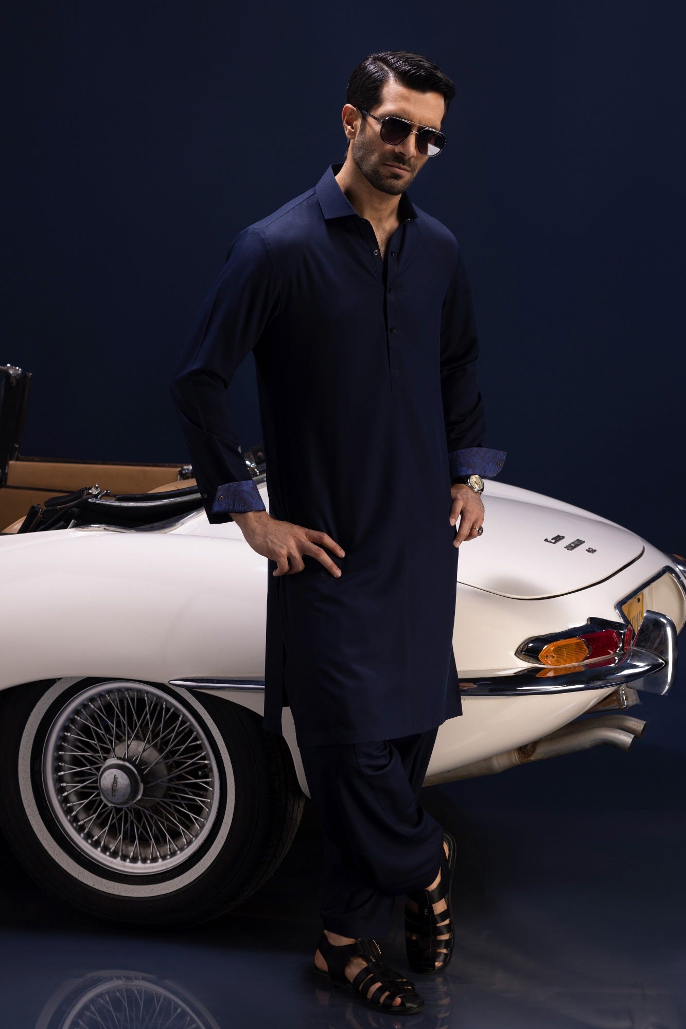 st-louis-navy-blended-kameez-shalwar