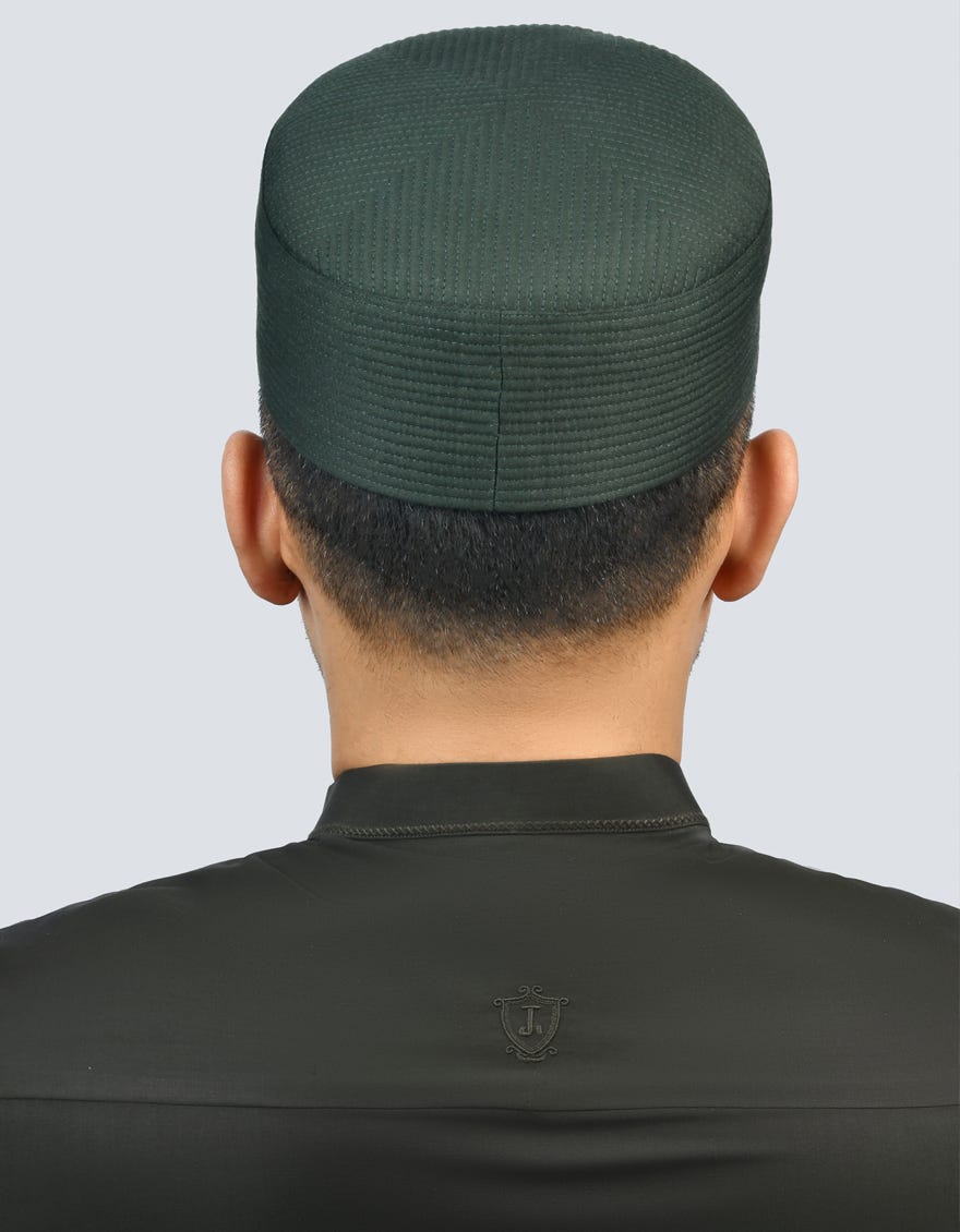 Green Blended Men Cap | Jj-Cap-0001-R77
