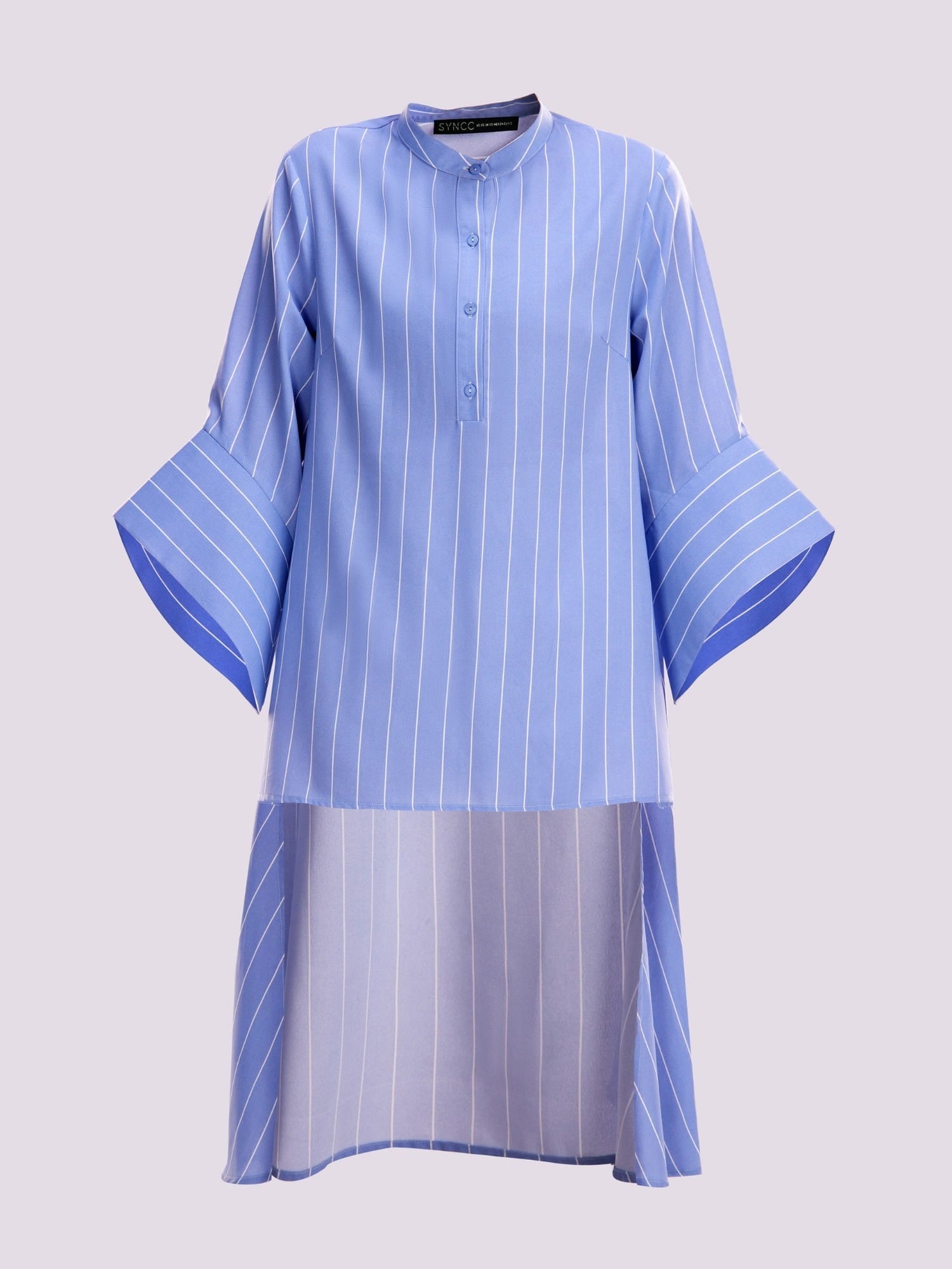 MULTICOLOR HIGH-LOW TUNIC-A