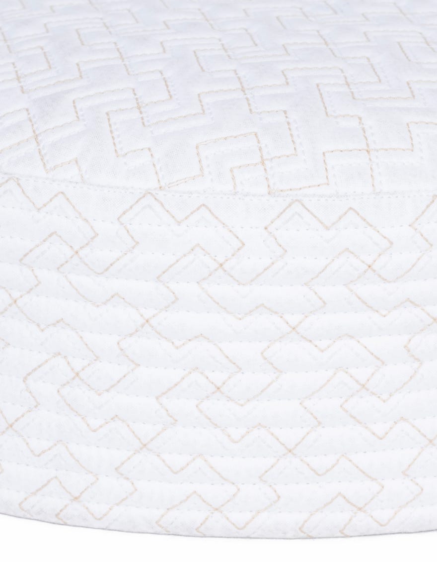 White Blended Men Cap | Jj-Cap-0034-R9