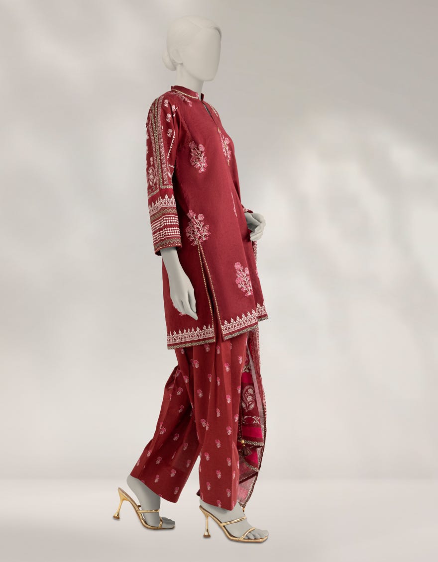 maroon-cambric-printed-3pc-stitched-jl251049s
