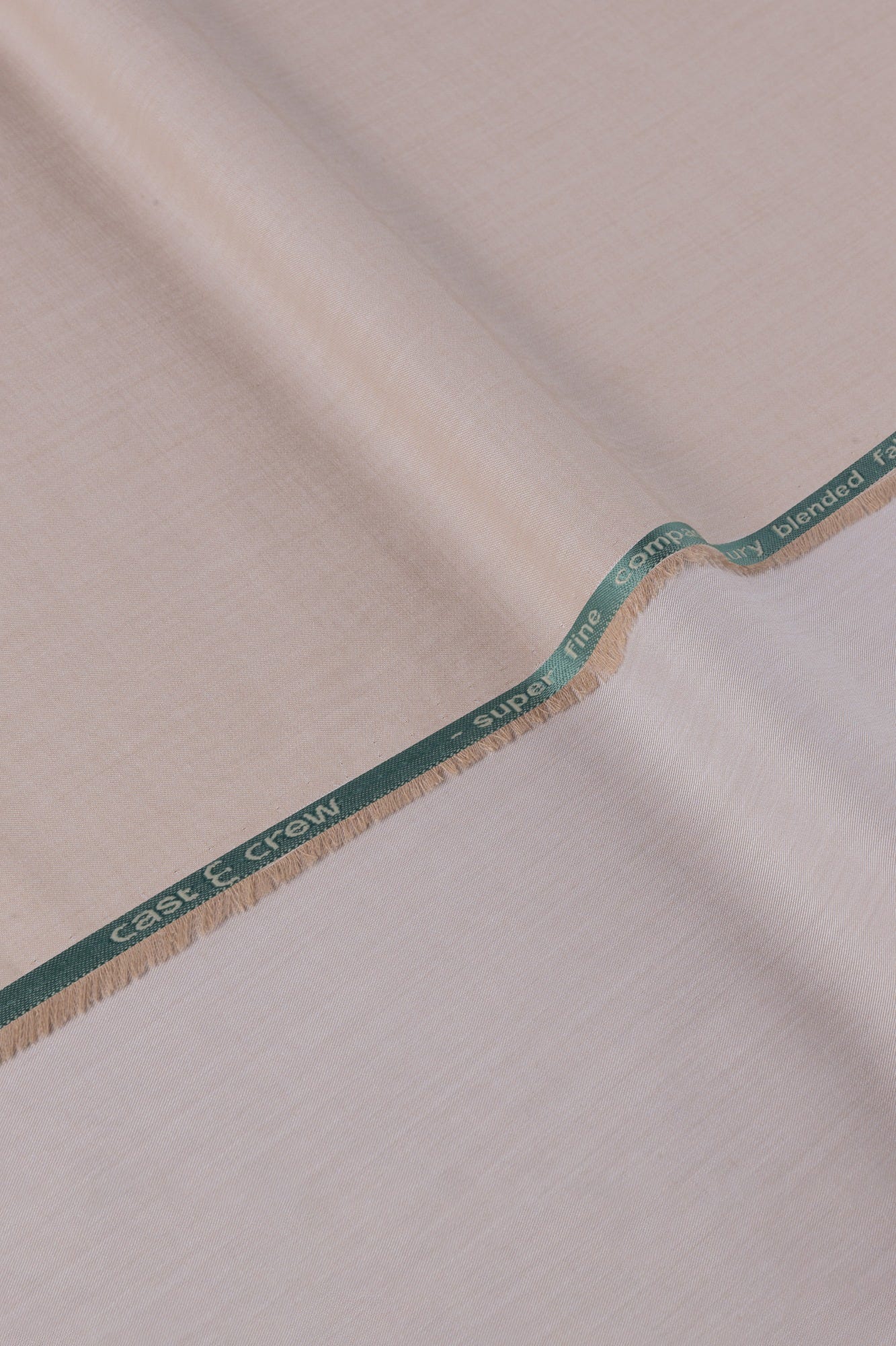 BARCELONA - BEIGE BLENDED UNSTITCHED KAMEEZ SHALWAR FABRIC