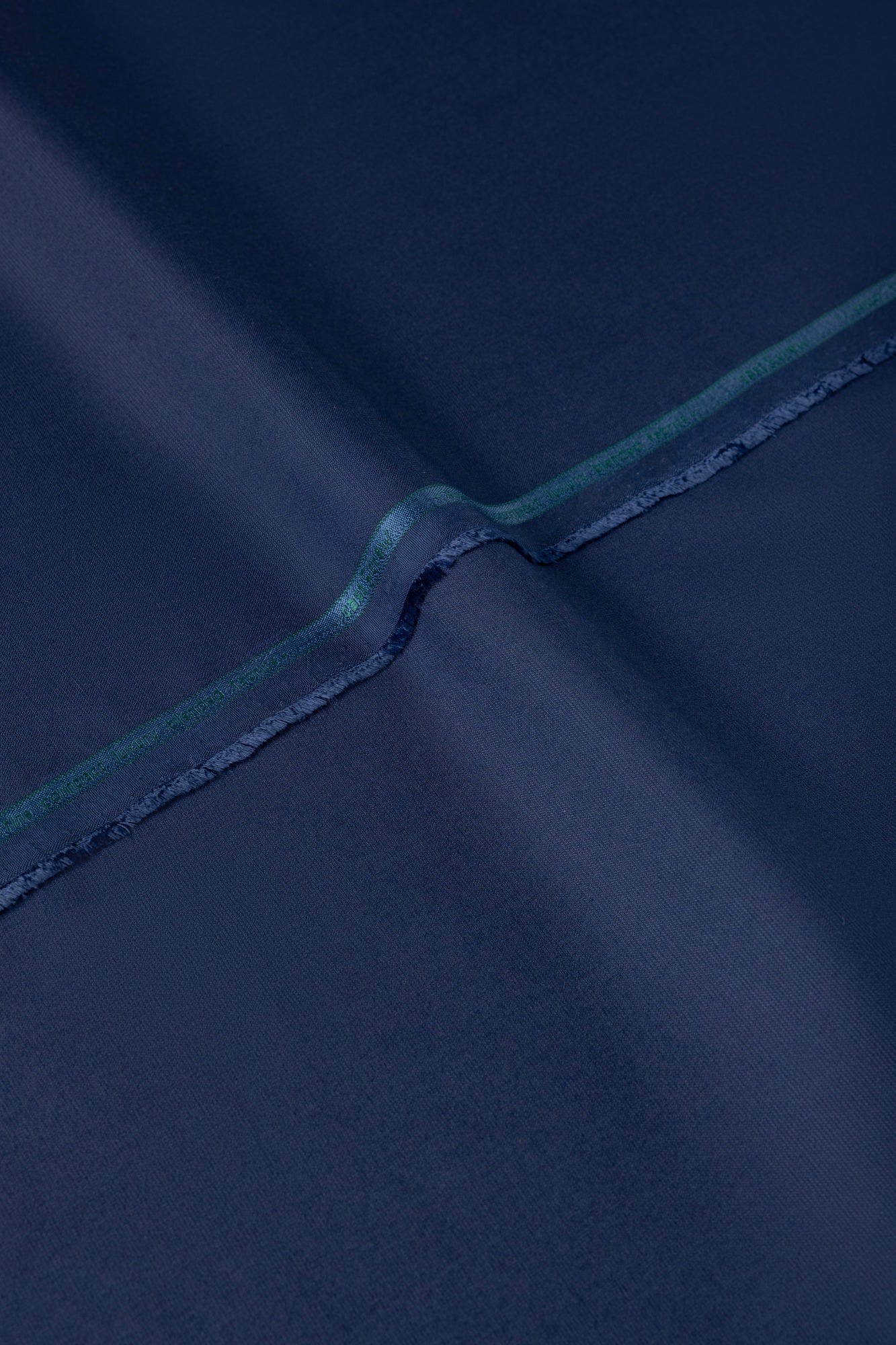 NELSON - NAVY BLENDED UNSTITCHED KAMEEZ SHALWAR FABRIC