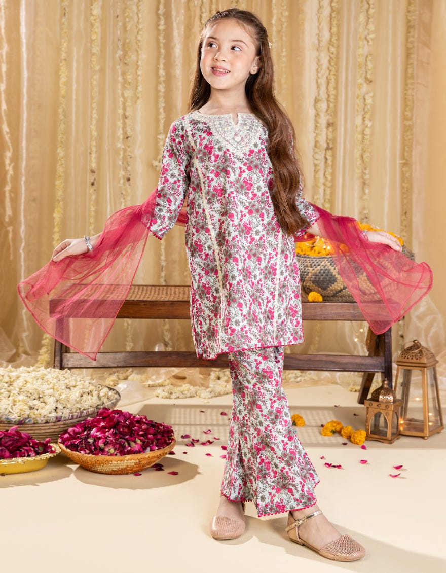 MULTICOLOR LAWN EMBROIDERED 3PC | JGK-S-JGP-25-1542