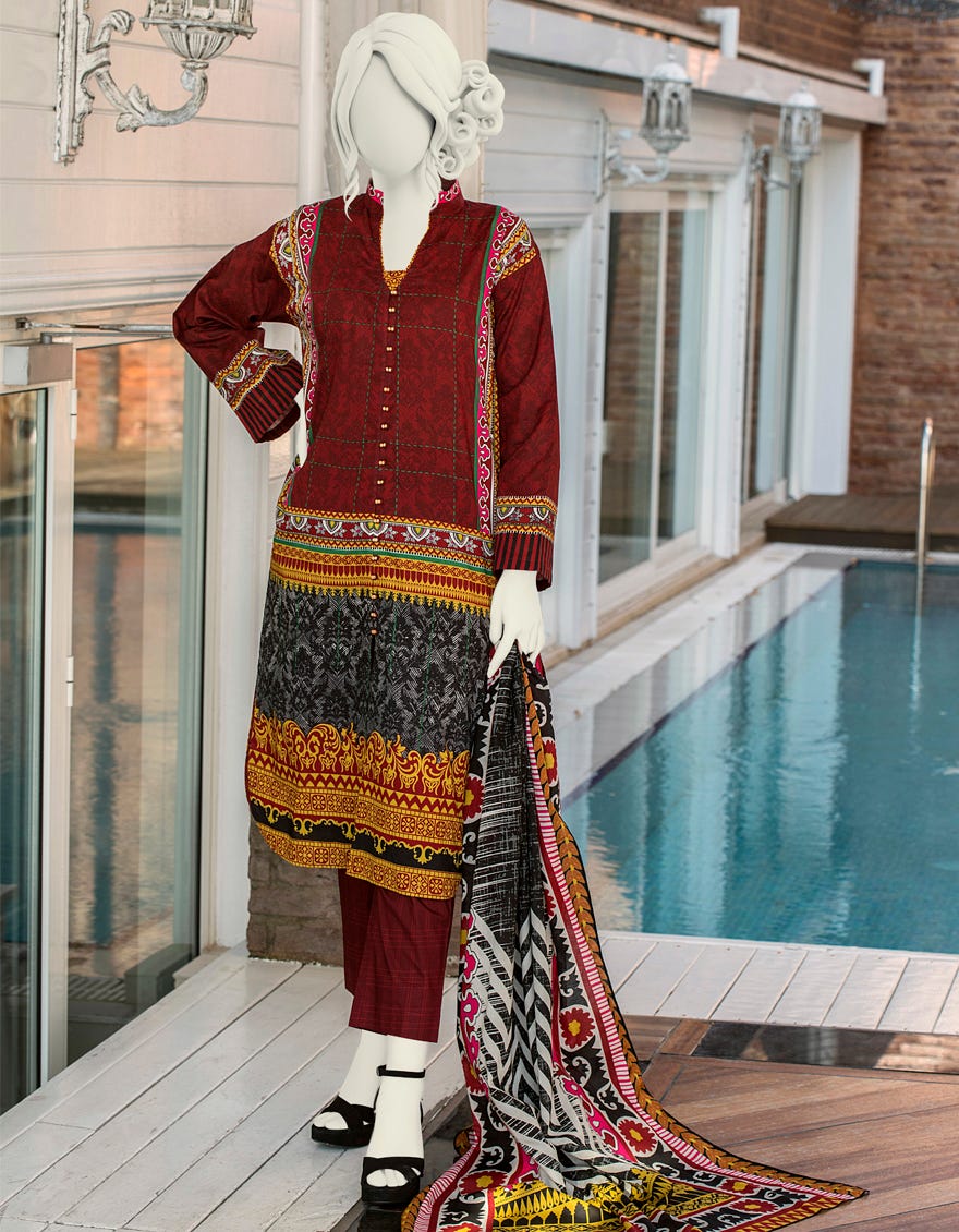 JLAWN-S-20-078/B Essential Paisley