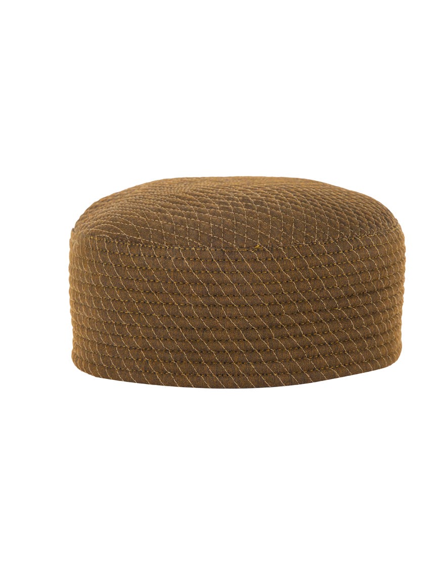 CHOCOLATE BROWN BLENDED MEN CAP | JJ-CAP-20018-R2