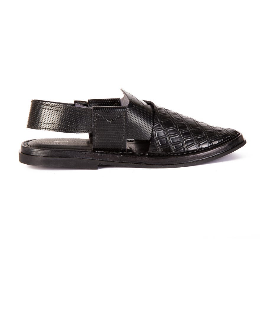 black-textured-men-peshawari-chappal-jjfw-jpc-21282-r1