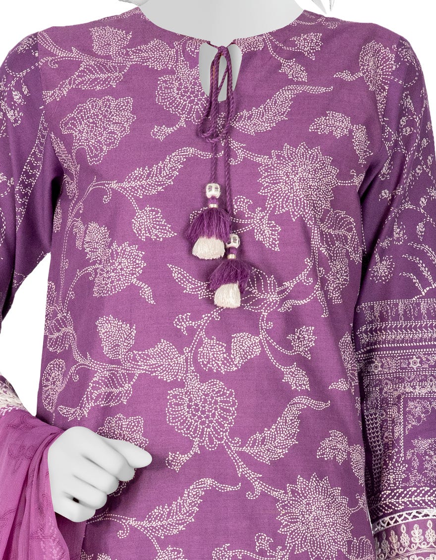 PURPLE CAMBRIC UNSTITCHED 3PC | JJLS-W-JW-22-1737 FB