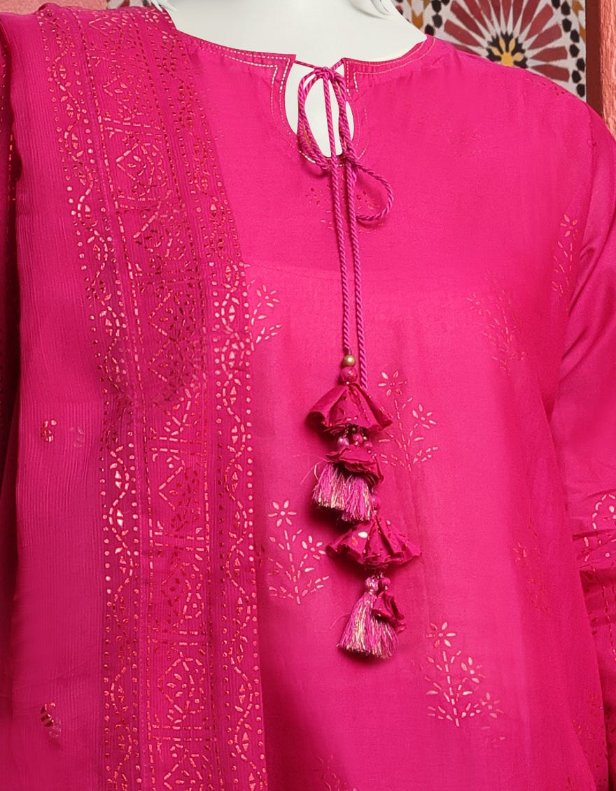 PURPLE CAMBRIC UNSTITCHED 3PC | JJLS-W-JWU-22-1861