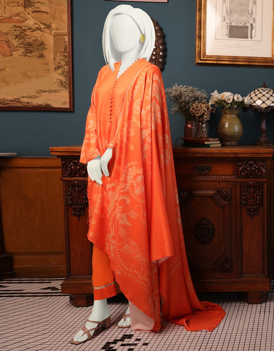 ORANGE UNSTITCHED 3PC | JJLS-W-JWU-22-1870 FB
