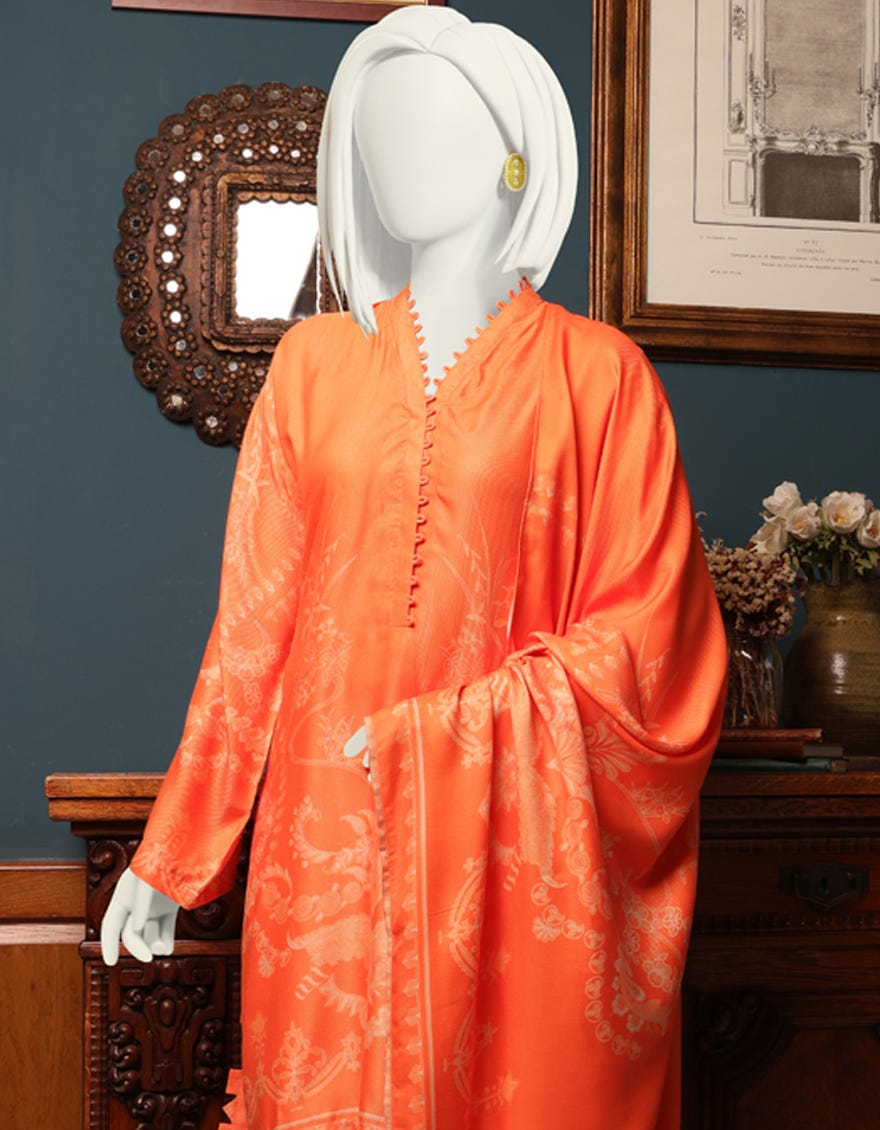 ORANGE UNSTITCHED 3PC | JJLS-W-JWU-22-1870 FB