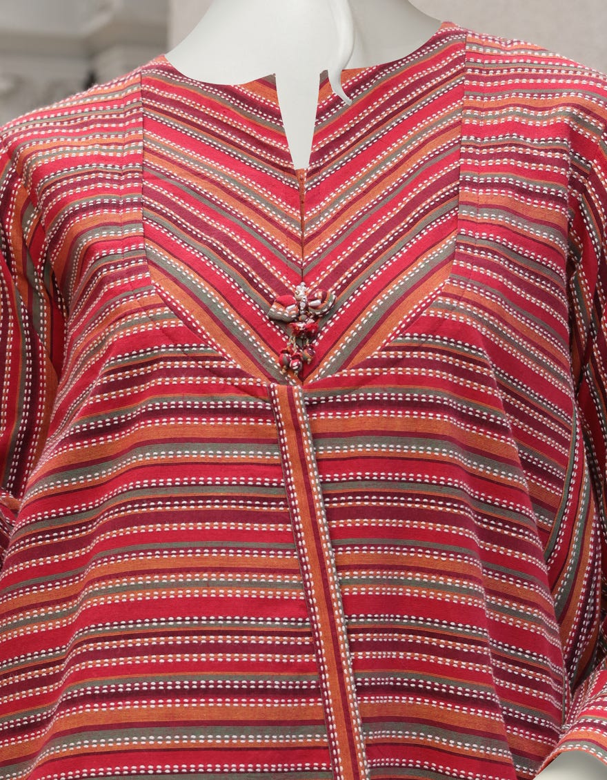 MULTICOLOR JACQUARD 2PC UNSTITCHED | JJLS-W-JW2-22-2029 FB