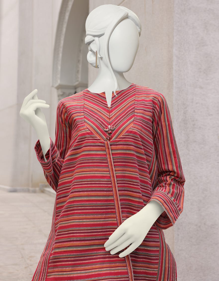 MULTICOLOR JACQUARD 2PC UNSTITCHED | JJLS-W-JW2-22-2029 FB