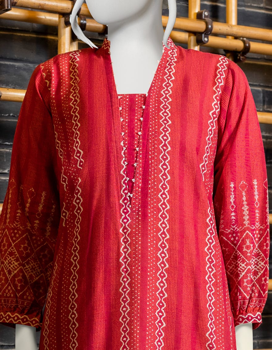 PINK KHADDAR 2PC UNSTITCHED | JJLS-S-JW2-22-2034/A